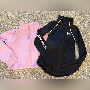 Jumping Beans Lavender Quarter-Zip Top